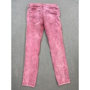 Free People Corduroy Pants Women's 25 Pink Cotton Blend Straight Leg Low Rise